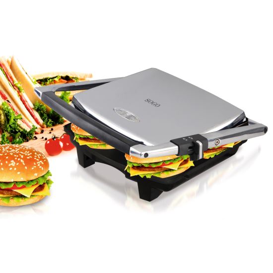 GRILL CONTACT 4P 2000W SS-7133 Sogo