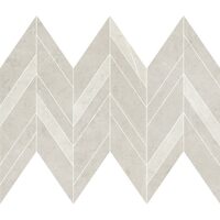 MOZAIC MANZILA GRYS CHEVRON MIX MATT 25.5X29 WD1016-012