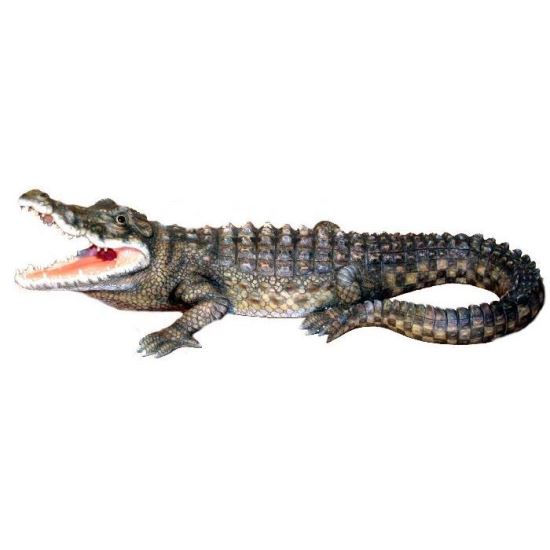 POLY CROCODIL 90CM 3672