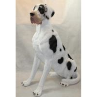 POLY DOG NEGRU-ALB 99CM Z2782