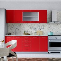 BUCATARIE RED 2 M ROSU/ALB