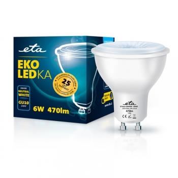 BEC LED EKO 6W GU10 ETAGU10W6NW