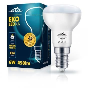BEC LED REFL.6W E14 ETAR50W6WW