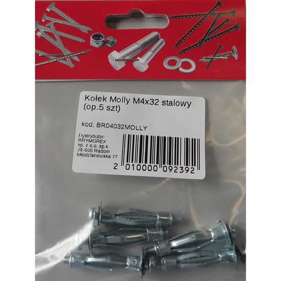 DIBLU METALIC CU ARC+CARLIG C M4X75 2B BR04075PARHS