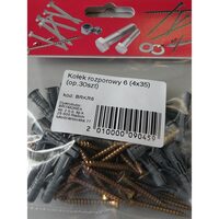 DIBLU 6+SURUB 4X35 30B BRKR6
