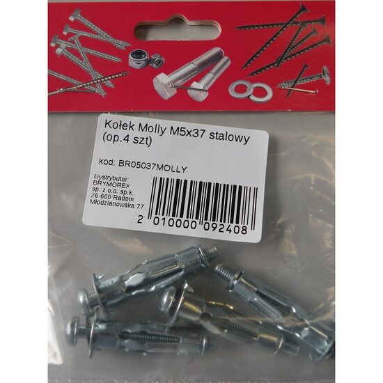 DIBLU MOLLY+SURUB M5X37 4B BR05037MOLLY