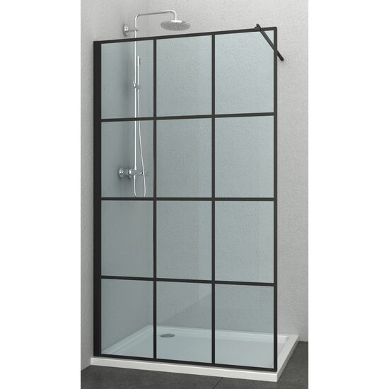 PARAVAN DUS B01 110cmX195 NEGRU