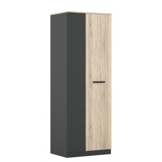 OFFICE NEW DULAP SZF2D ANTRACIT/STEJAR SONOMA