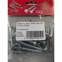 SURUB LEMN HEX.6X50 DIN571 25B 0605050105KM