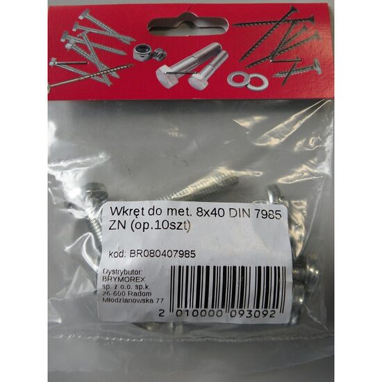 SURUB CAP BOMBAT 8X40 DIN7985 10B BR08040202