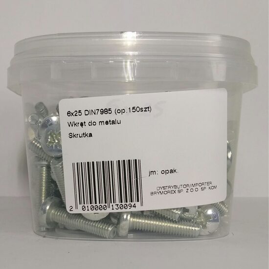 SURUB CAP BOMBAT 6X25 DIN7985 150B 0602520205KD