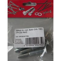 SURUB CAP INECAT 8X60 INBUS DIN7991 4B BR080607991