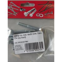 SURUB CAP INECAT 6X50 INBUS DIN7991 6B BR060507991