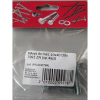 SURUB CAP INECAT 10X40 INBUS DIN7991 4B BR100407991