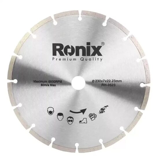 DISC DIAM.SEGM.230MM USCAT 7X22.23 RH-3523
