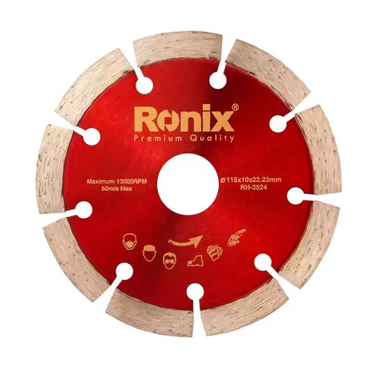 DISC DIAM.SEGM.115MM USCAT 10X22.23 RH-3524