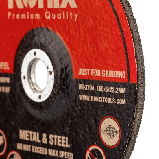 DISC POLIZARE T27-180X6.0X22.2MM METAL RH-3704