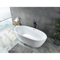 CADA FREESTANDING 6016 1700X800X590 WHITE