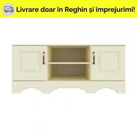 BOSTON COMODA TV IVORY/VANILIE SUPERMAT MDF
