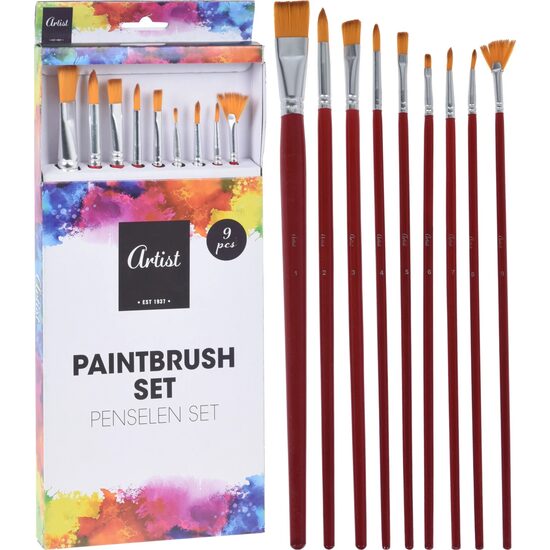 SET 9 PENSULE ARTIST 492100060