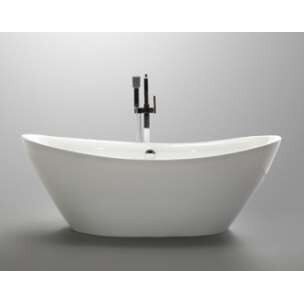 CADA FREE 6807 1800mm 870X650 GLOSSY WHITE