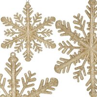 XMAS DECOR FULG AURIU 30CM CA0782