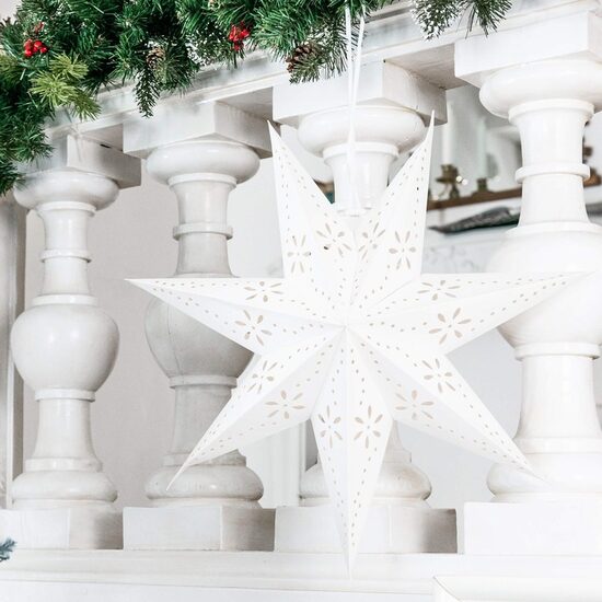XMAS DECOR STEA HARTIE 50CM CA1096