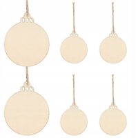 XMAS DECOR LEMN GLOB 6BUC CA0769