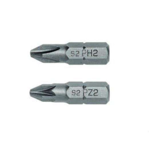 BIT SET 2B PZ2+PH2 25MM HT1S320 GTV