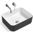 LAVOAR 505X400X140 D-0165 BLACK+WHITE