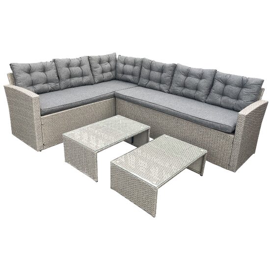 MOB.GR.SET SOFA COLT+M GREY JH-026
