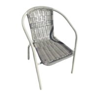 MOB.GR.SCAUN STIV. ALB JH-031