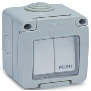 INTRERUP.DUBLU IP55 10A 250V 19045