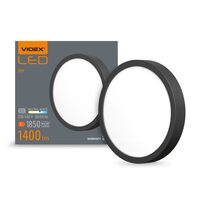 CORP ILUM.VIDEX-DOWNLIGHT-LED-DLRS-BLACK-18W-NW VLE-DLRS-184B