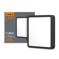 CORP ILUM.VIDEX-DOWNLIGHT-LED-DLSS-BLACK-18W-NW VLE-DLSS-184B