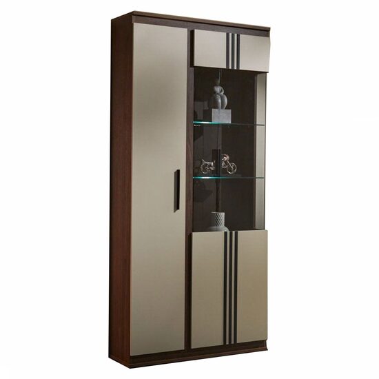 LIVING FLORENCE (H-2.1 M) DULAP-VITRINA 0,93 M CATANIA-FUNGO