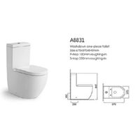 VAS WC STATIV 670X370X840 A8831