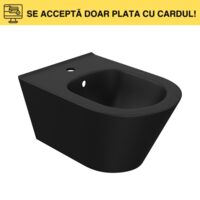 BIDEU SUSP.525X360X330 black mat FW026