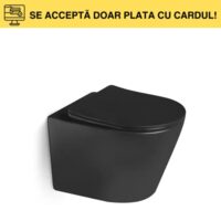 VAS WC SUSPENDAT+CAPAC 525X360X350 black mat L026