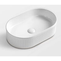 BAZIN CERAMIC 490X310X130 ALB LUCIOS K566