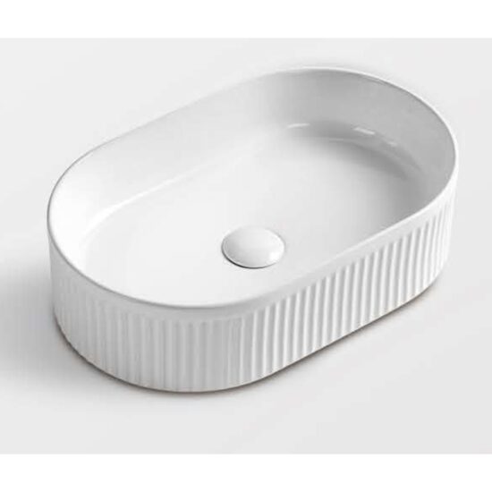 BAZIN CERAMIC 490X310X130 ALB LUCIOS K566