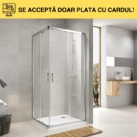 CABINA DUS 770X770X1900 6MM ZYC80G