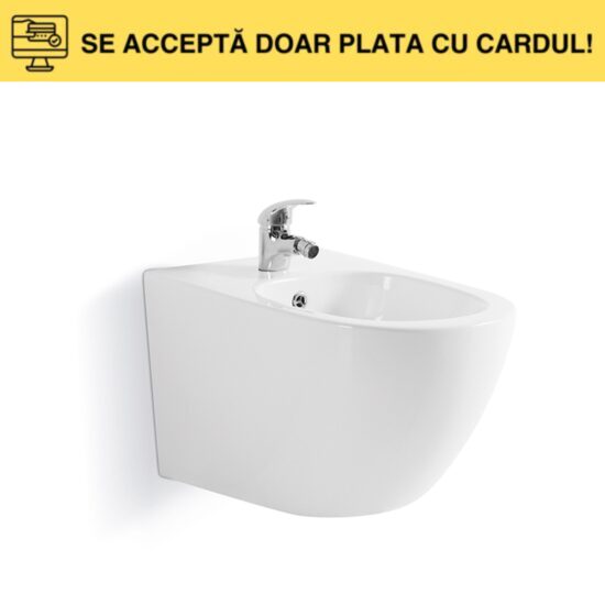 BIDEU SUSPENDAT PE PERETE ALB OZ050006