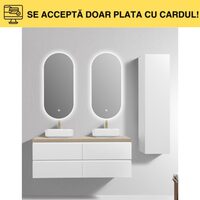 MOB.BAIE+OGLINDA 120X50 PAL Plywood PL-3448-120D 6c dublu