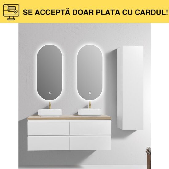 MOB.BAIE+OGLINDA 120X50 PAL Plywood PL-3448-120D 6c dublu