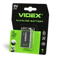 BATERIE ALCALINA VIDEX 6LR61/9V 1BUC