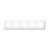 RAMA SUPORT 5P BINERA ALB VF-BNFR5H-W