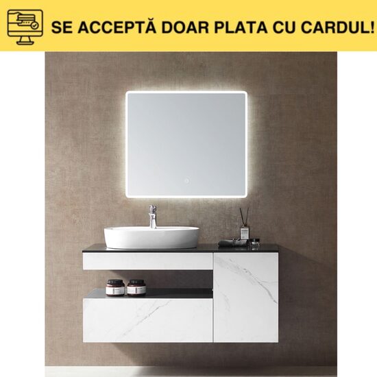 MOB.BAIE+OGLINDA 100X50 PLYWOOD PL-3512 3c