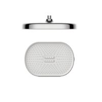 PARA DUS TAVAN CROM A06101CP 1-F OVAL