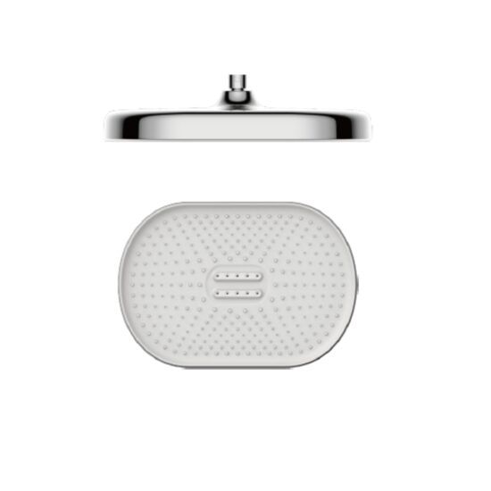PARA DUS TAVAN CROM A06101CP 1-F OVAL